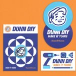 Vector logo design for print use