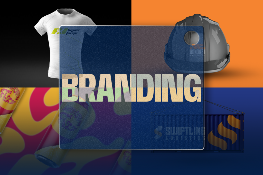 Minimalist brand identity design concept