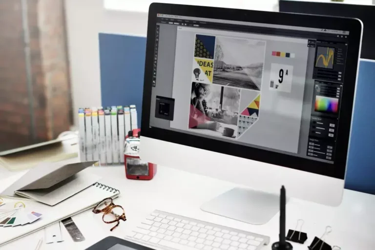 Web design concept for brands